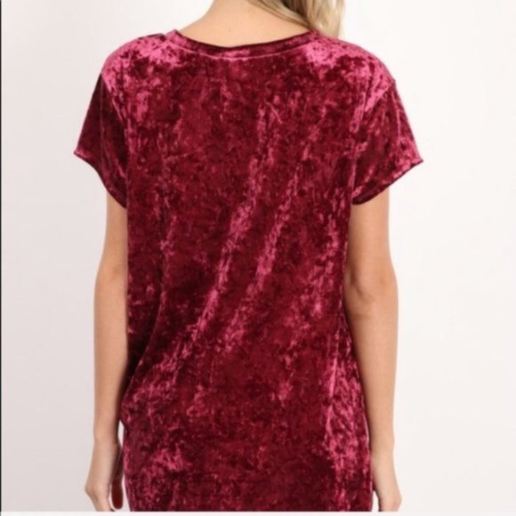CLEARANCE SALE - FALL MOON VELVET TEE - Picture 2 of 3